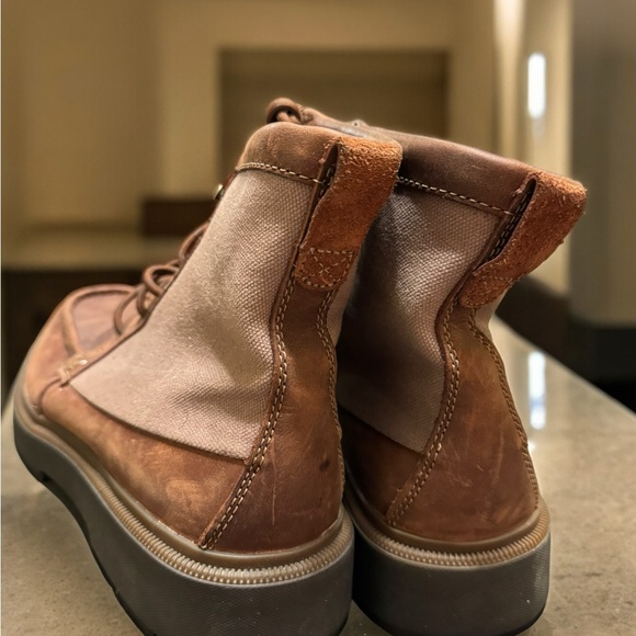 Clarks Men's Dempsey Peak Ankle Boot, British Tan Leather - Picture 7 of 10